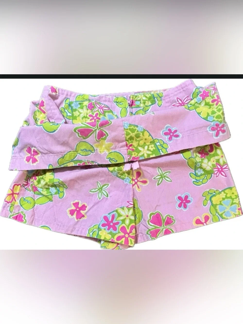 Lilly Pulitzer Girls Floral Print Bottoms in Pink Yellow Green Blue